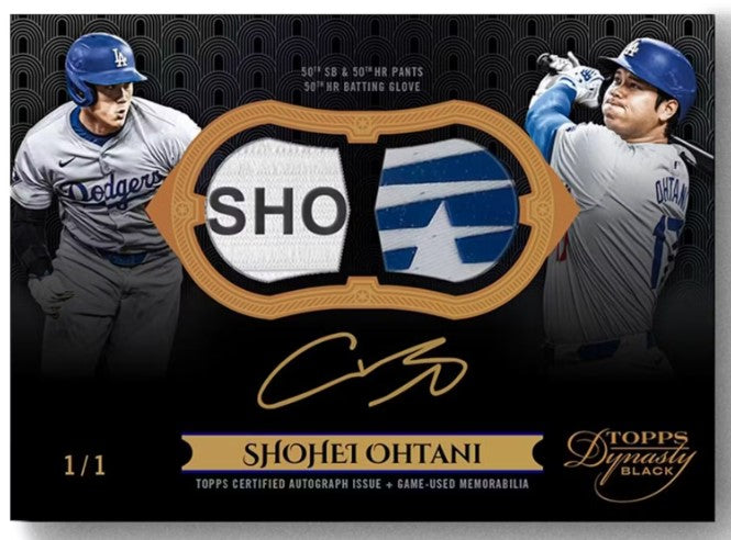 2024 Topps 50/50 Shohei Ohtani Baseball Trading Cards