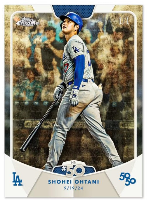 2024 Topps 50/50 Shohei Ohtani Baseball Trading Cards