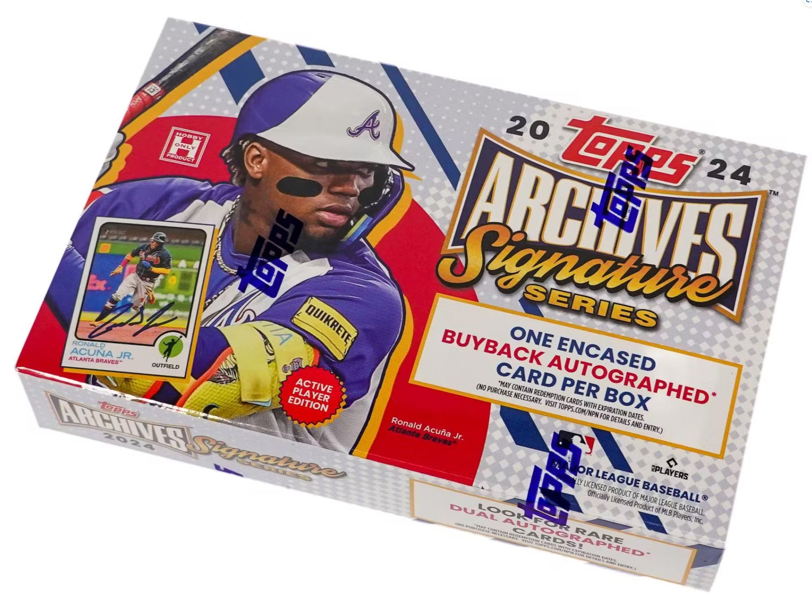 2024 Topps Archives Signature Series Baseball Hobby Trading Cards
