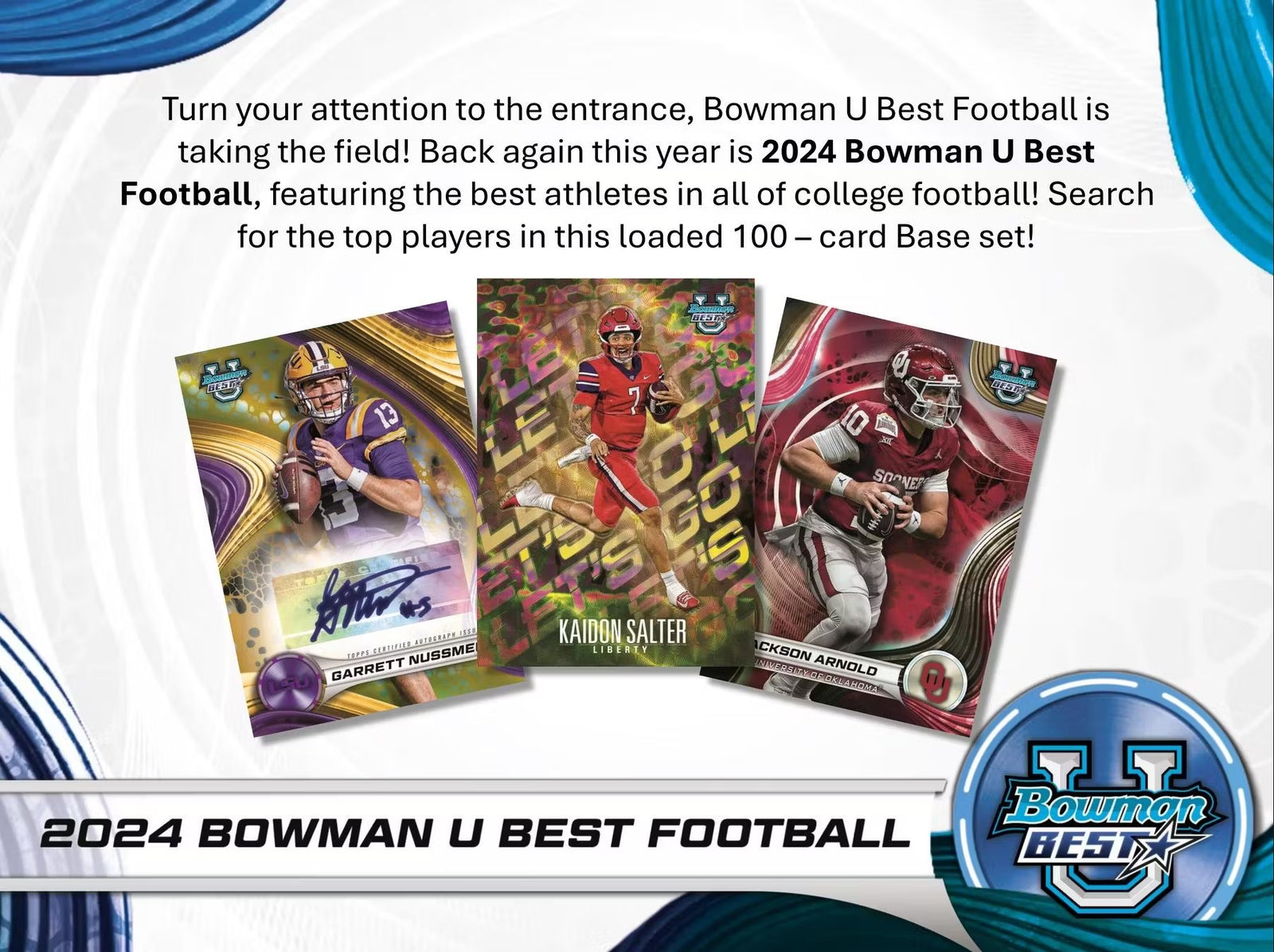 2024 Topps Bowman University Best Football Breakers Delight Trading Cards