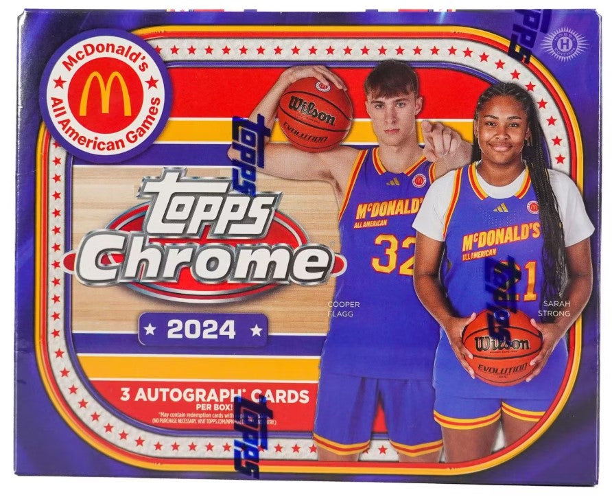 2024 Topps Chrome McDonald's All American Basketball Hobby