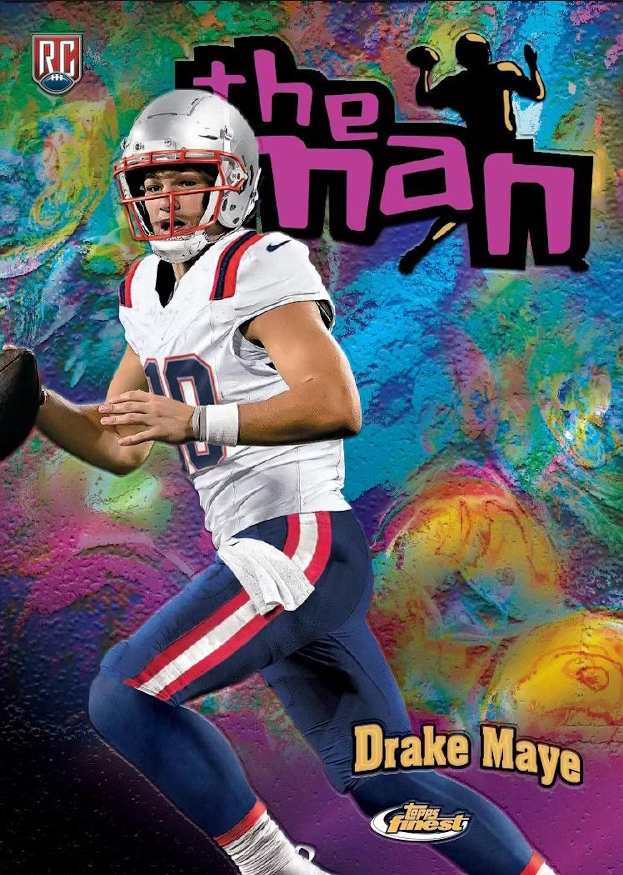 2024 Topps Finest Football Breakers Delight Trading Cards