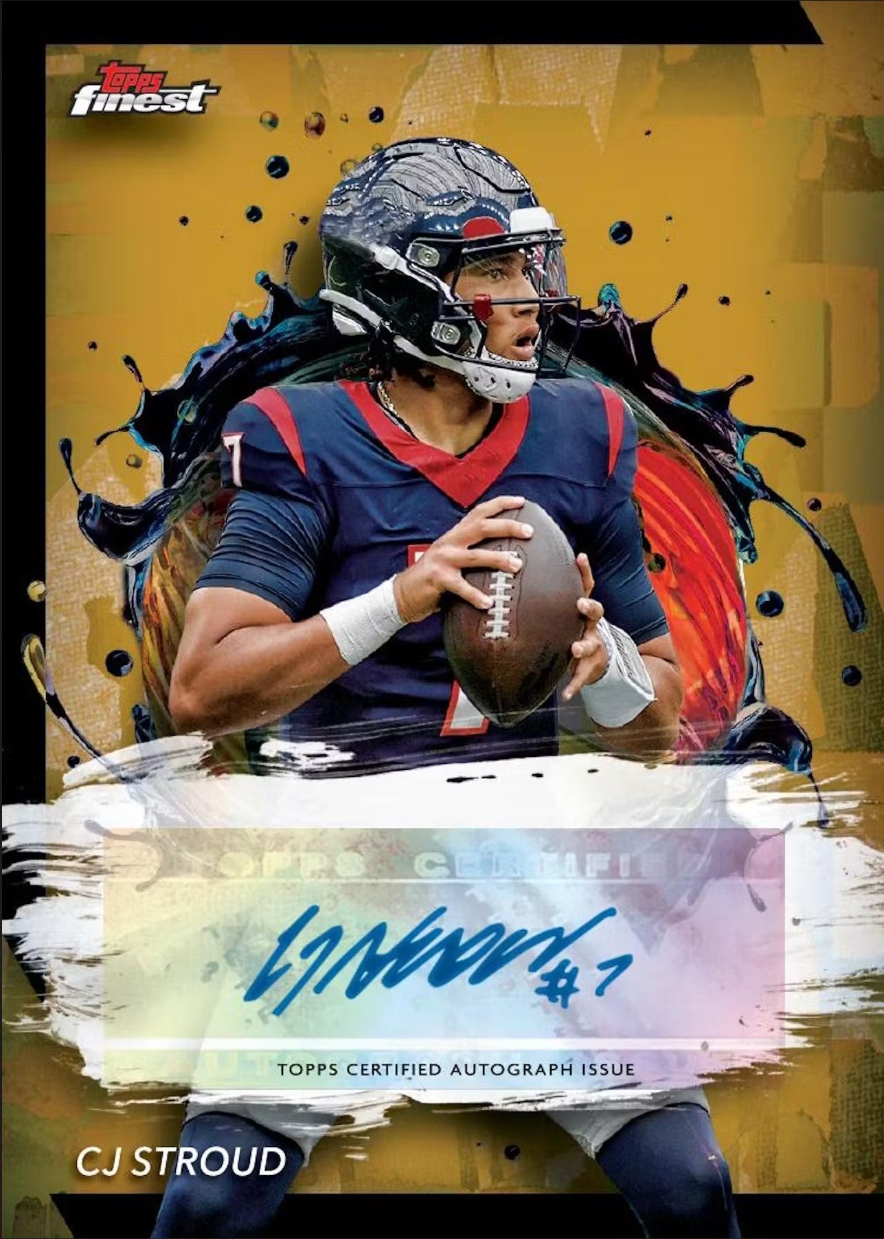 2024 Topps Finest Football Breakers Delight Trading Cards