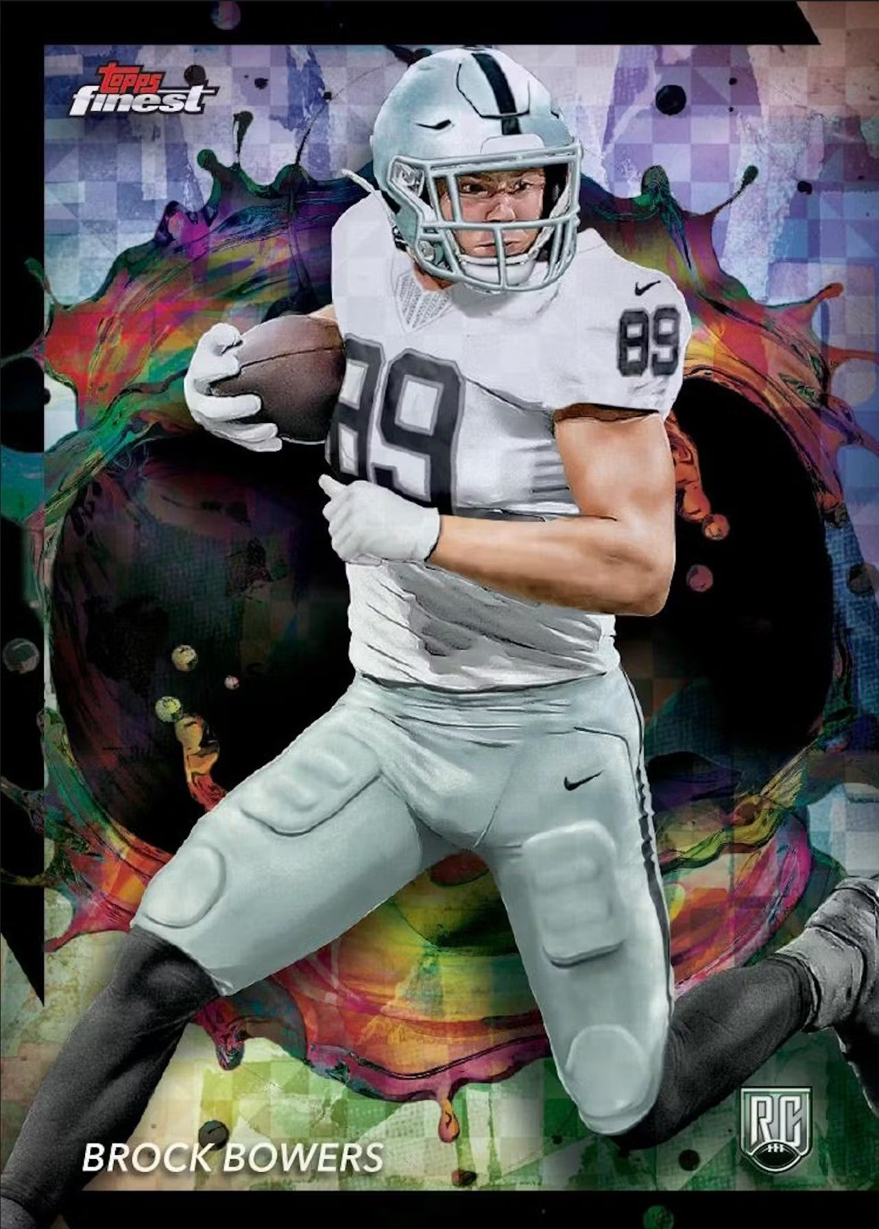 2024 Topps Finest Football Breakers Delight Trading Cards