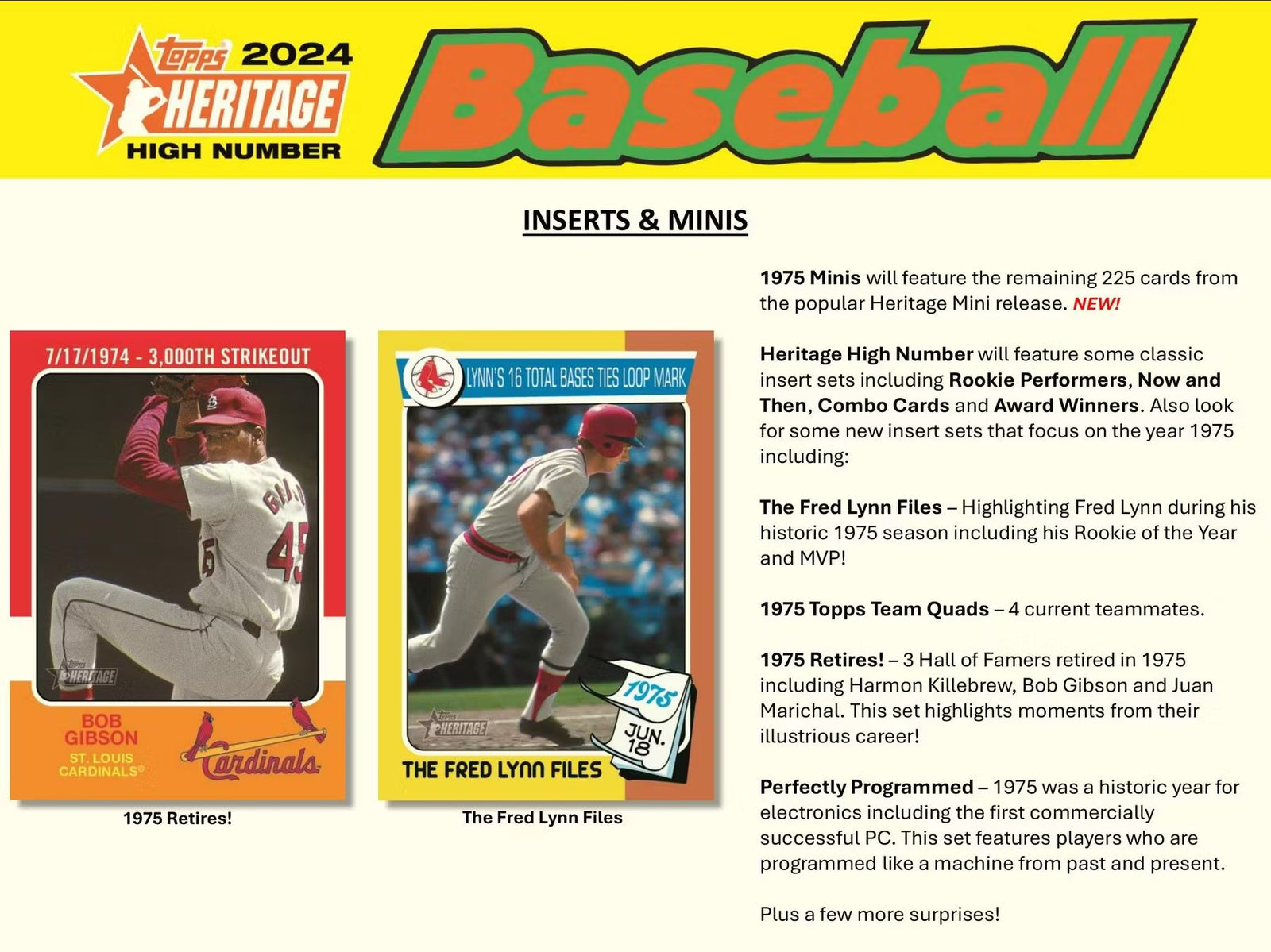 2024 Topps Heritage Baseball High Number Hobby Trading Cards