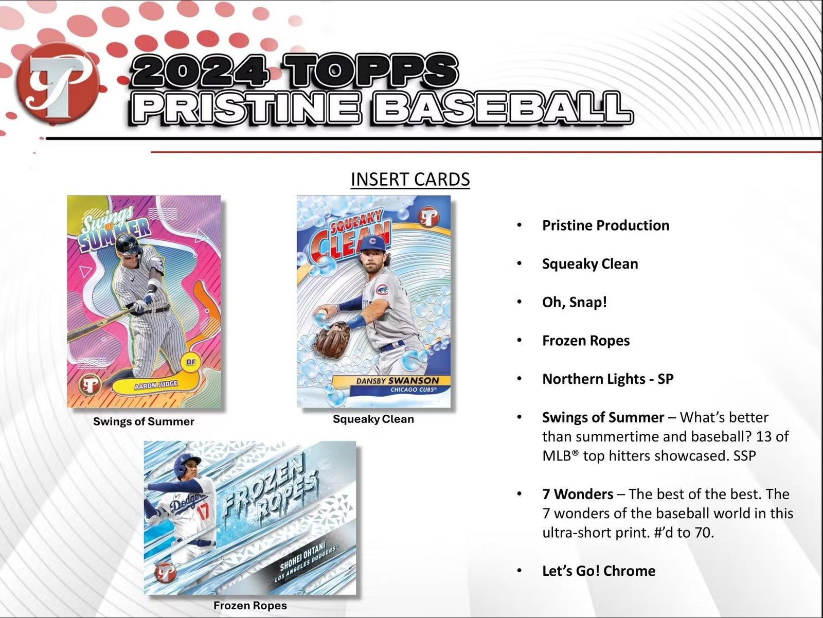2024 Topps Pristine Baseball Hobby Trading Cards