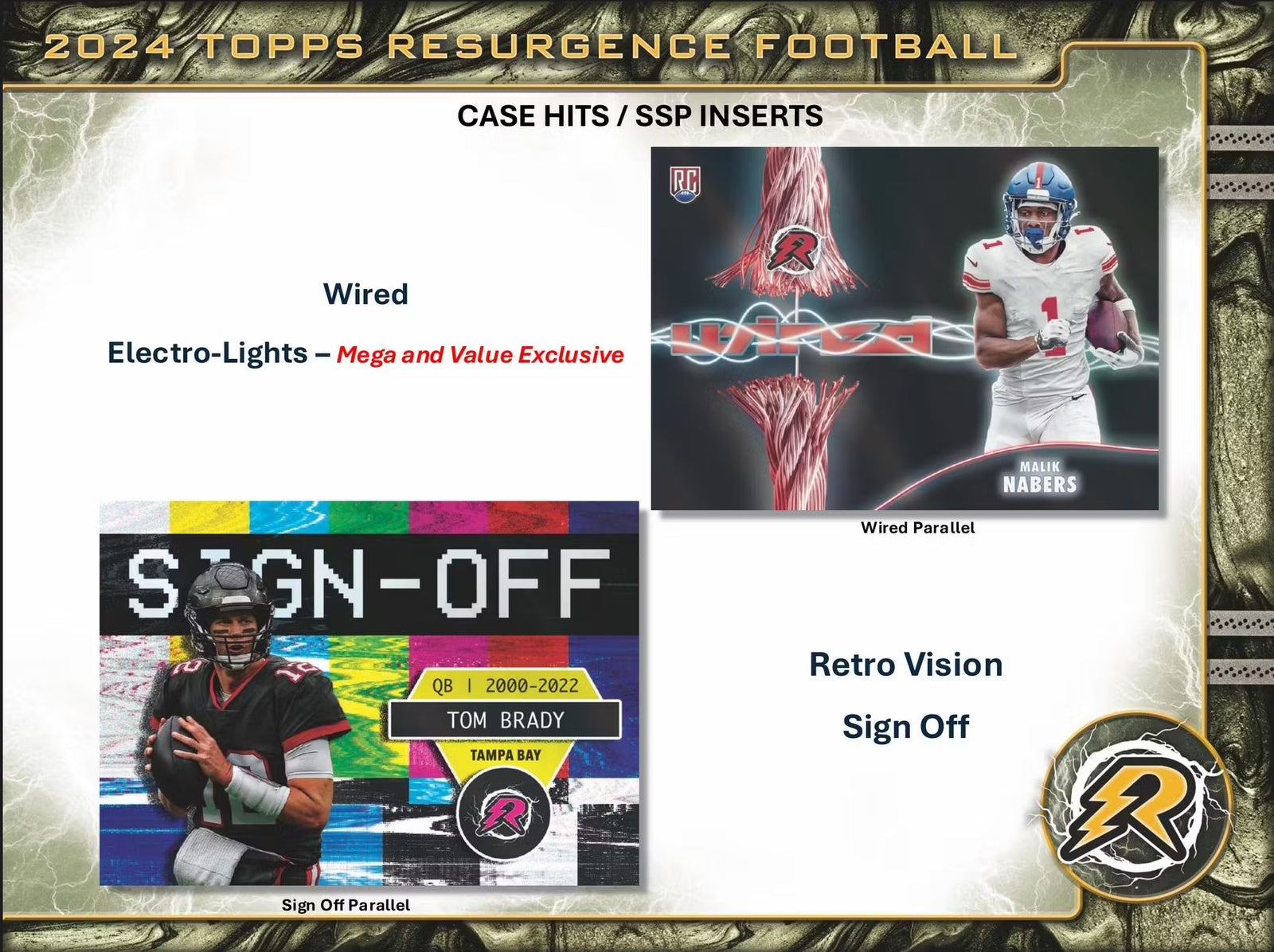 2024 Topps Resurgence Football Breaker Delight Trading Cards