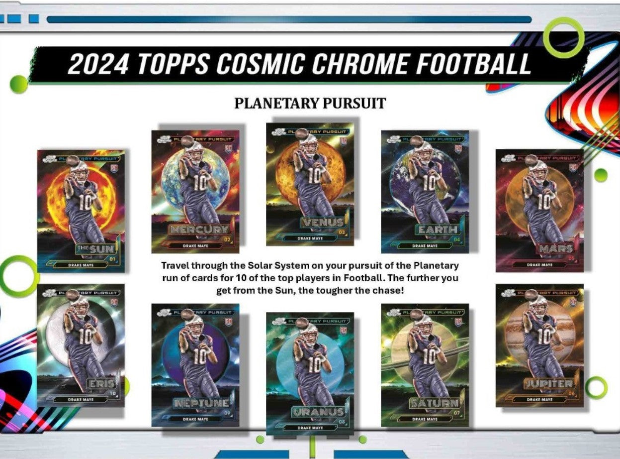 2024 Topps Cosmic Chrome Football Hobby Trading Cards