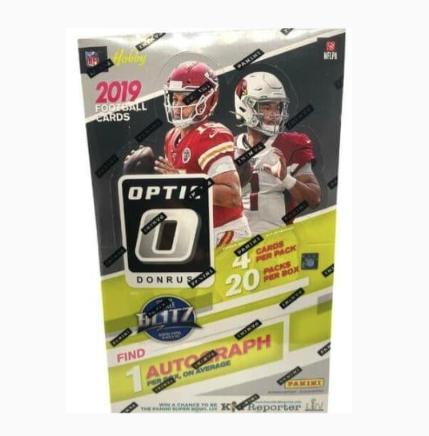 2019 Panini Donruss Optic Football Hobby Trading Cards