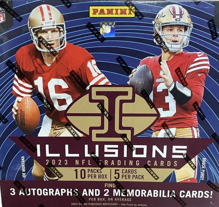 2023 Panini Illusions Football Hobby Trading Cards