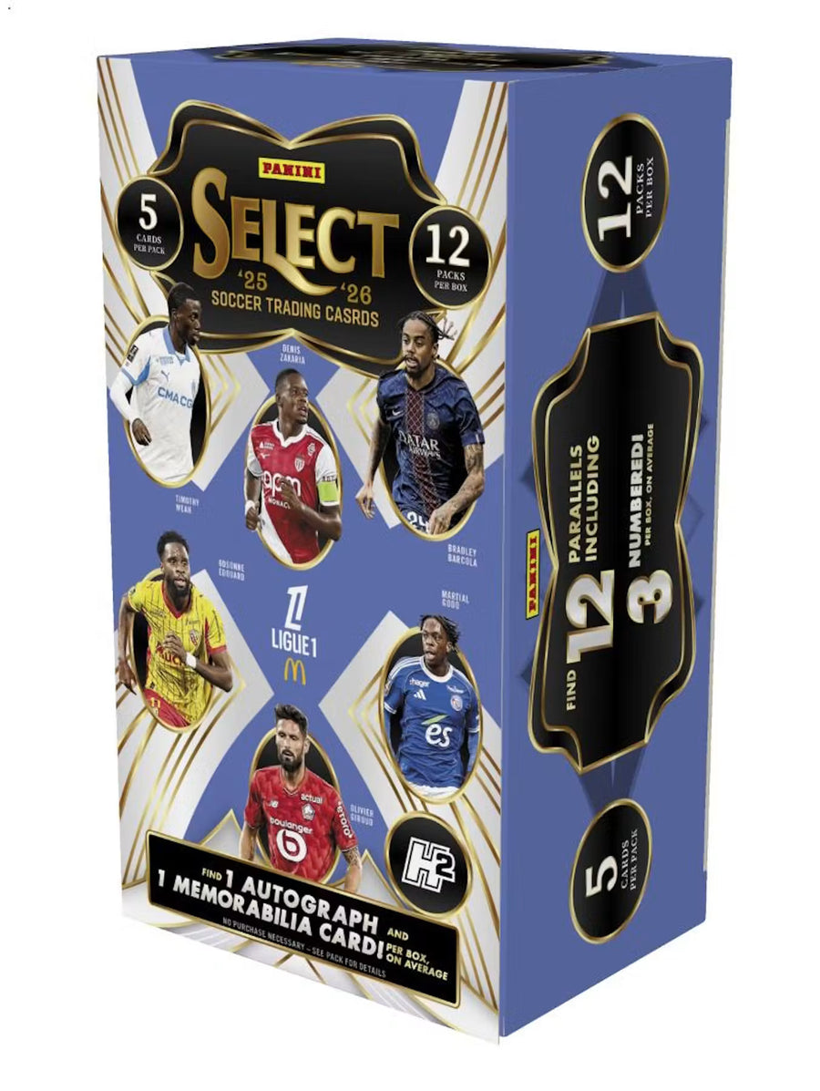 2025-26 Panini Select Ligue 1 Soccer H2 Trading Cards