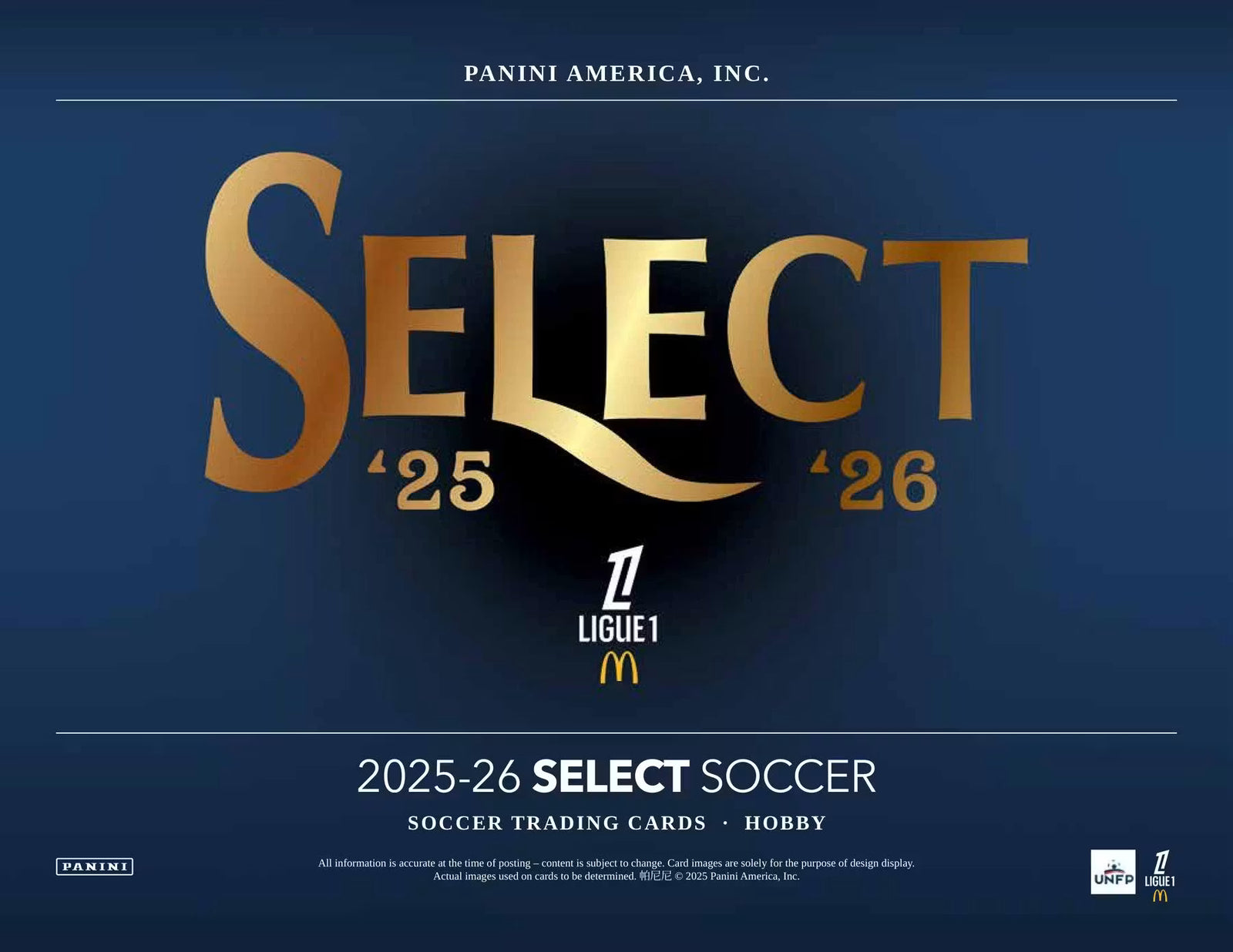 2025-26 Panini Select Ligue 1 Soccer H2 Trading Cards