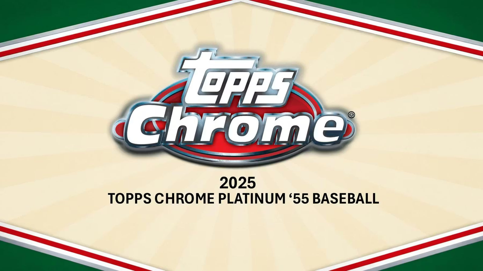 2025 Topps Chrome Platinum '55 Baseball Hobby Trading Cards