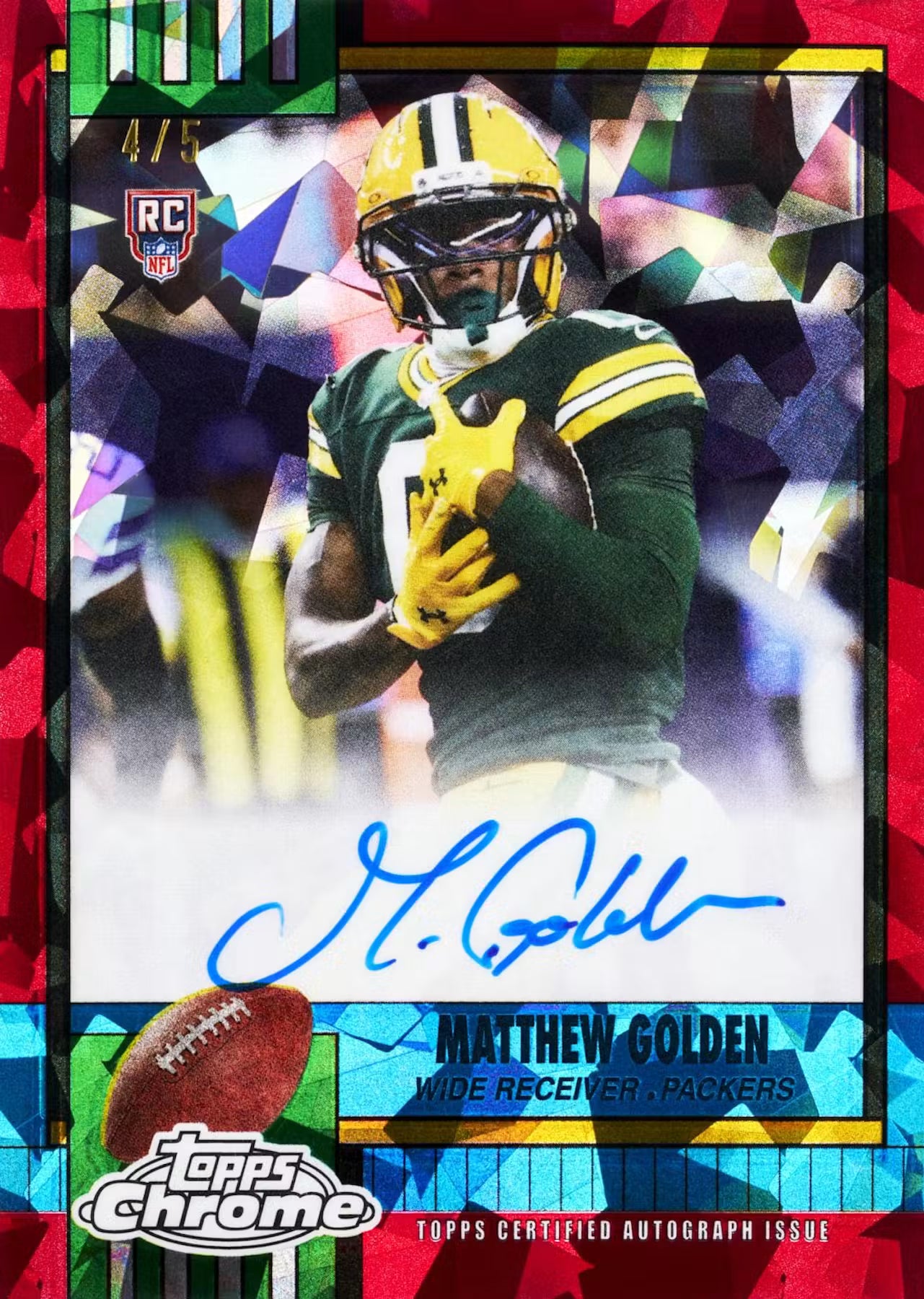 2025 Topps Chrome Football Sapphire Edition Trading Cards