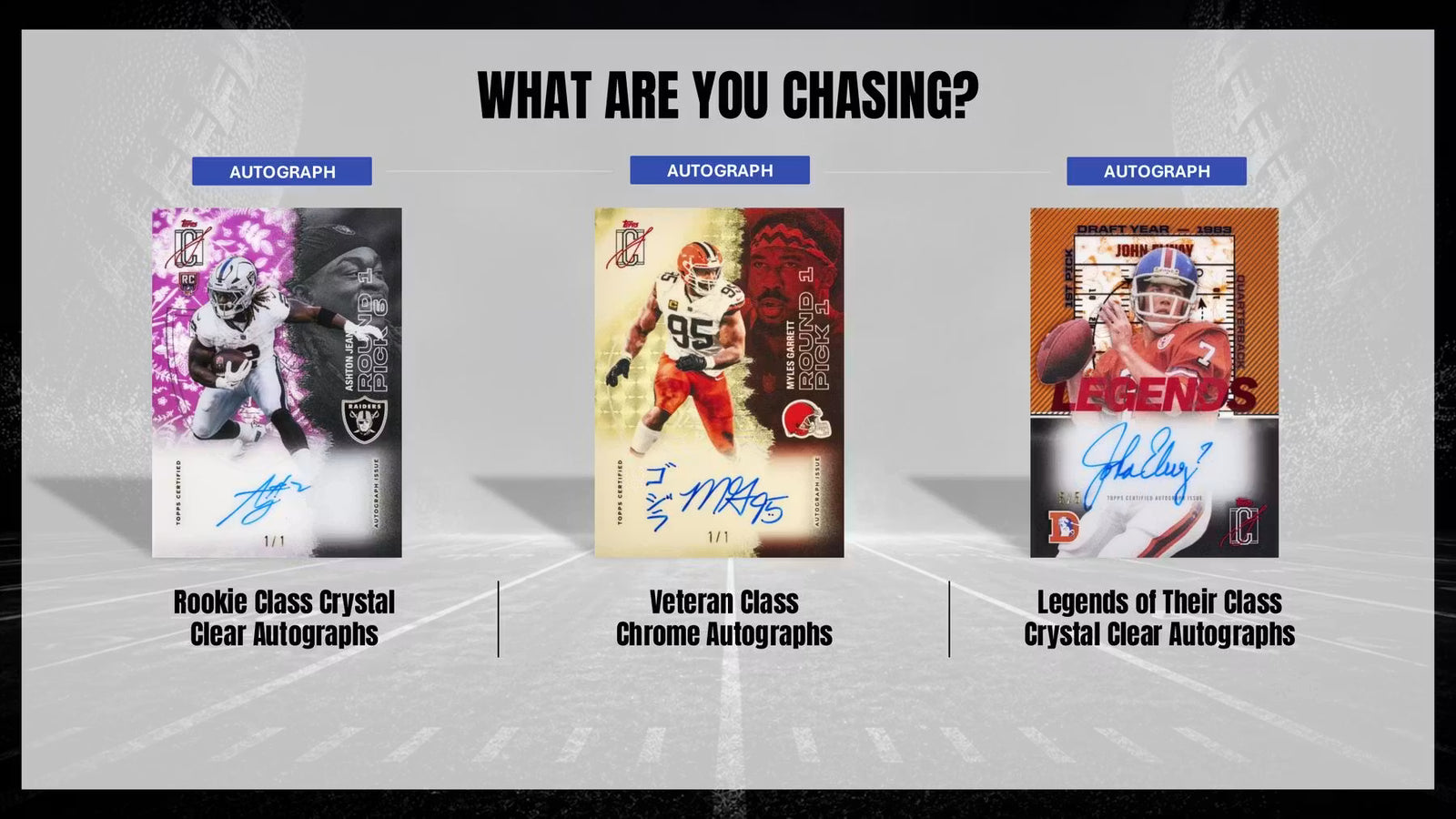 2025 Topps Signature Class Football Hobby Trading Cards