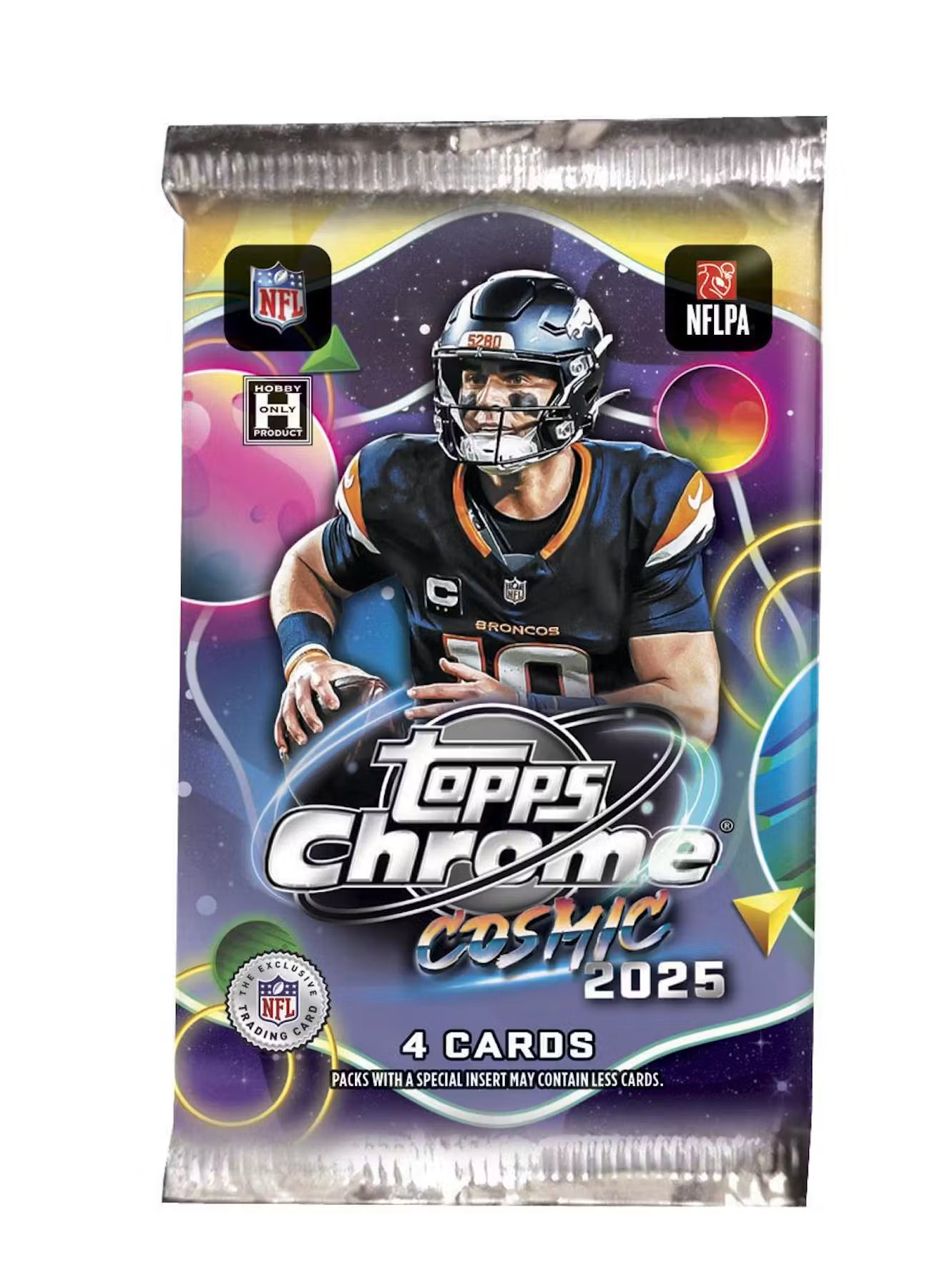 2026 Topps Cosmic Chrome Football Hobby Trading Cards LV