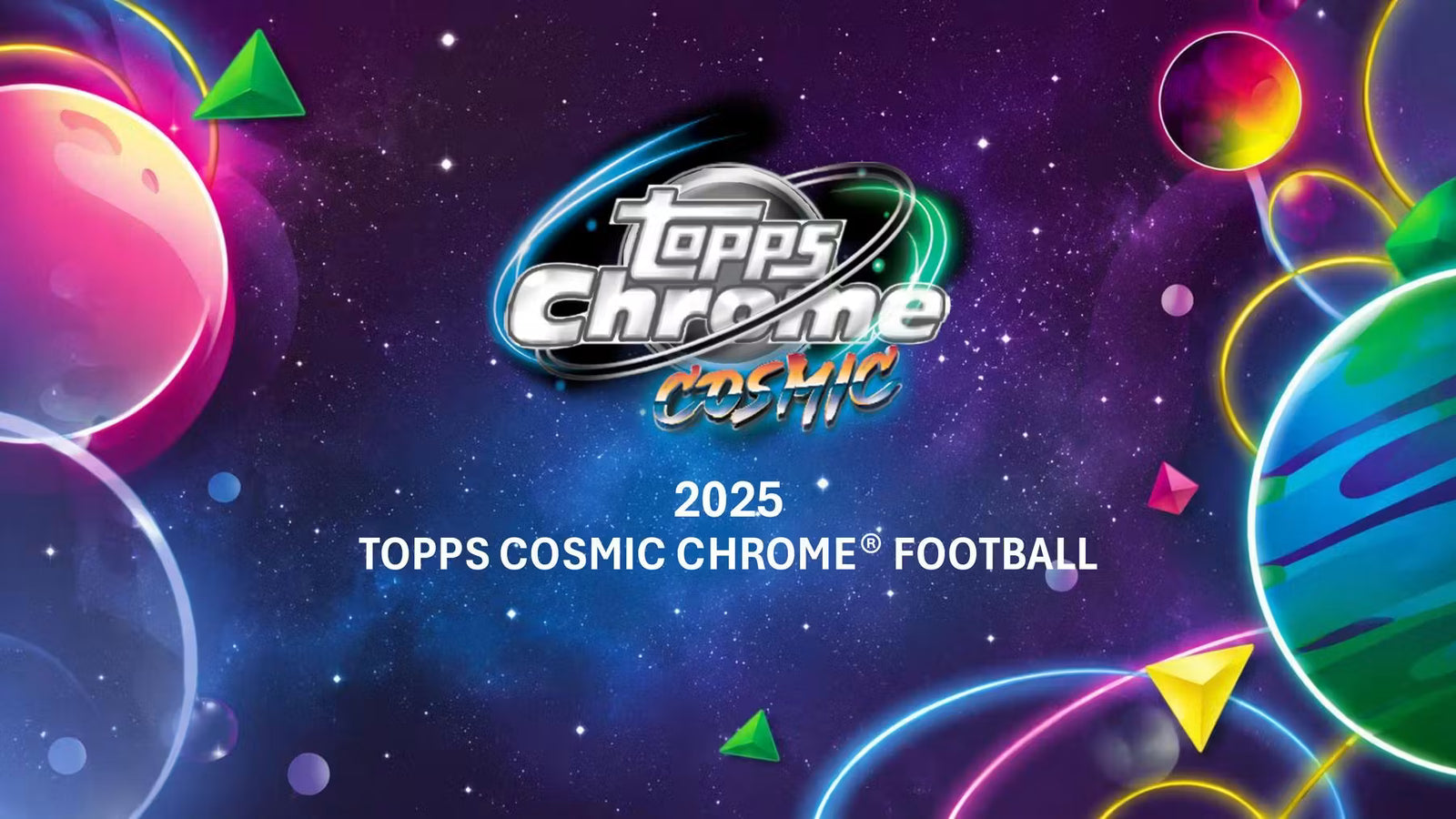 2026 Topps Cosmic Chrome Football Hobby Trading Cards LV