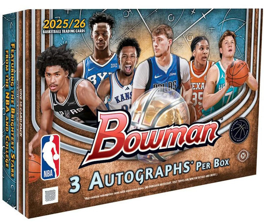 2025-26 Topps Bowman Basketball Breaker Delight Trading Cards LV
