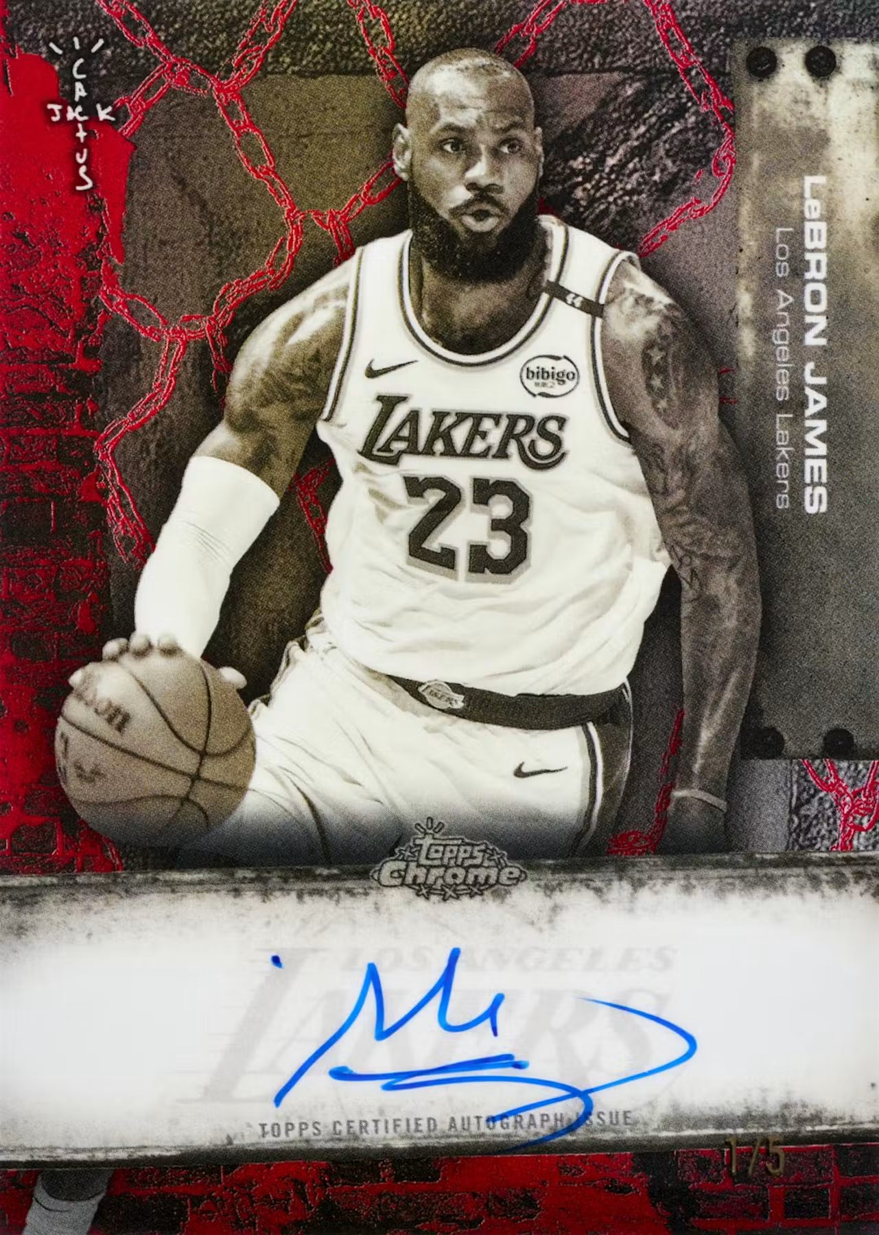 2025-26 Topps Chrome Cactus Jack Basketball Hobby Trading Cards