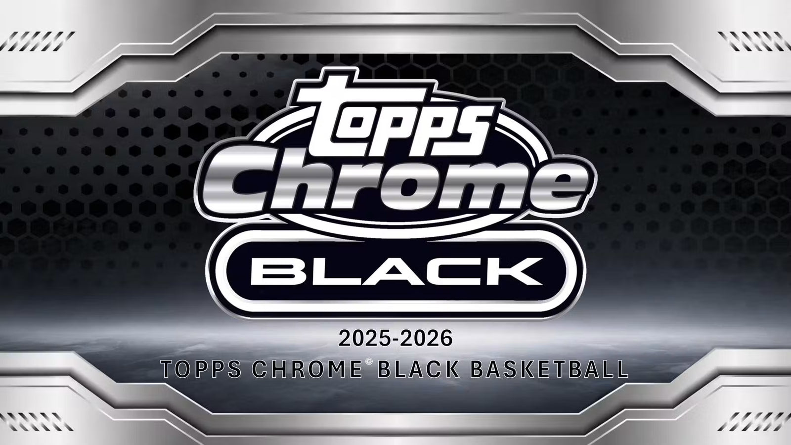 2025-26 Topps Chrome Black Basketball Hobby Trading Cards