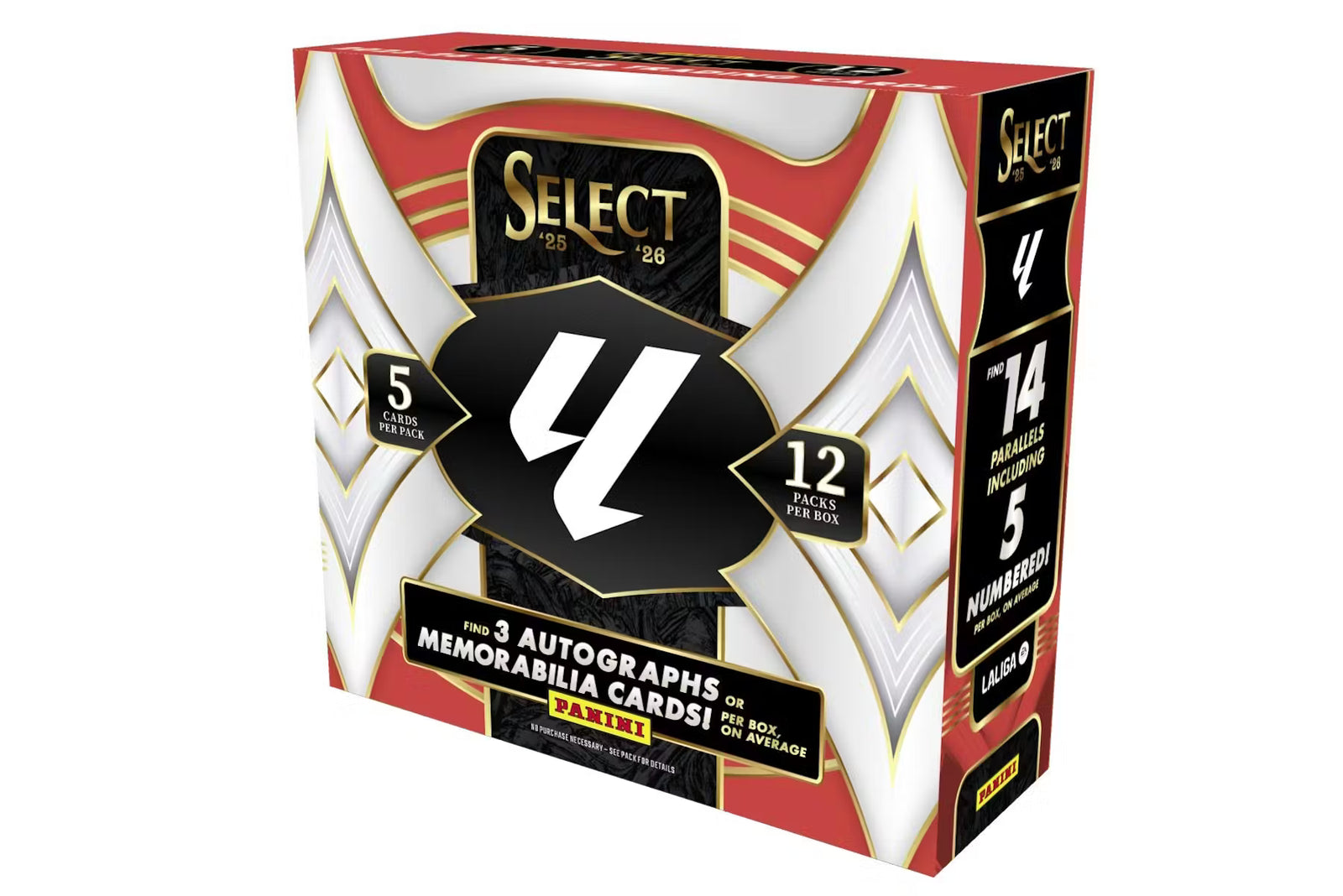 2025-26 Panini Select La Liga Soccer Hobby Trading Cards LV