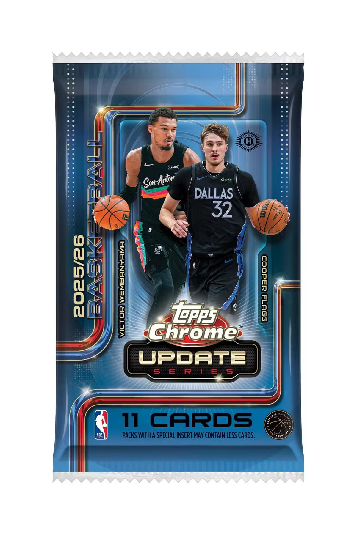 2025-26 Topps Chrome Update Series Basketball Jumbo Trading Cards