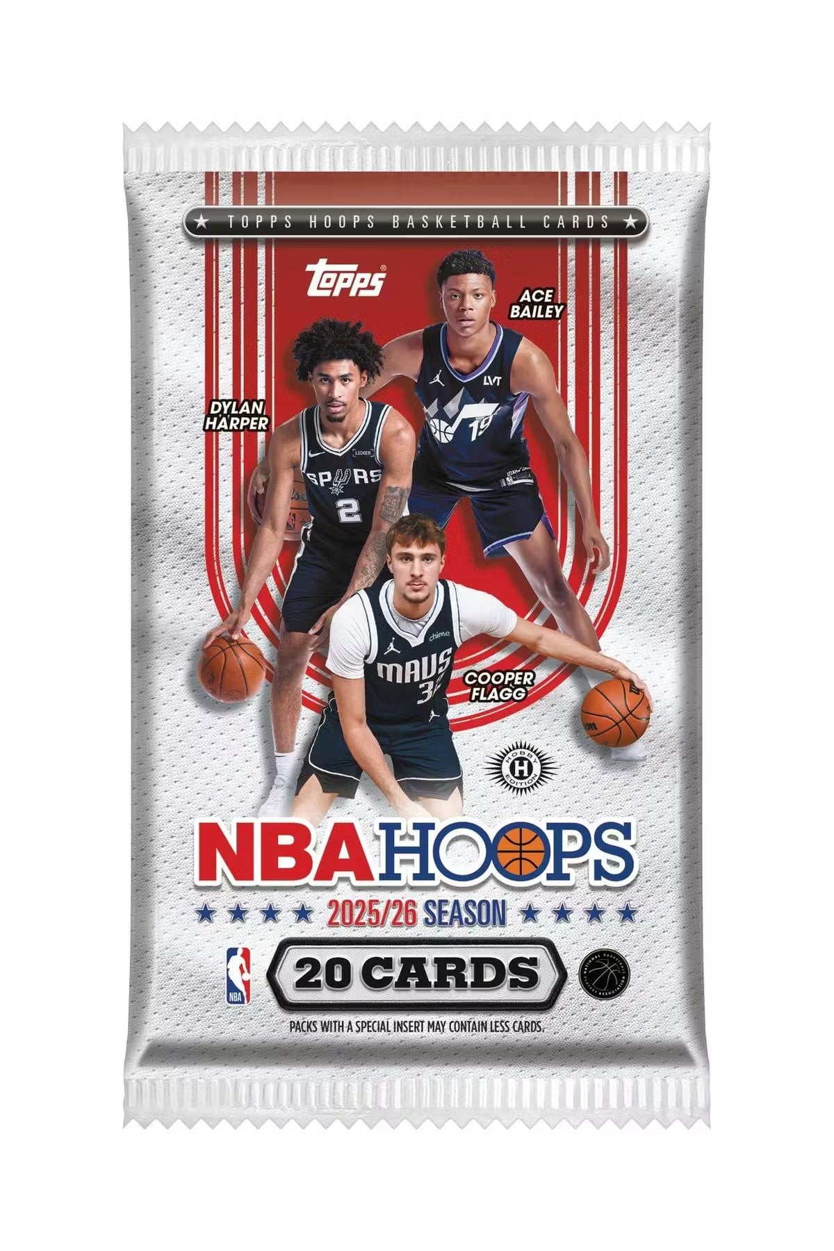 2025-26 Topps Hoops Basketball Jumbo Trading Cards LV
