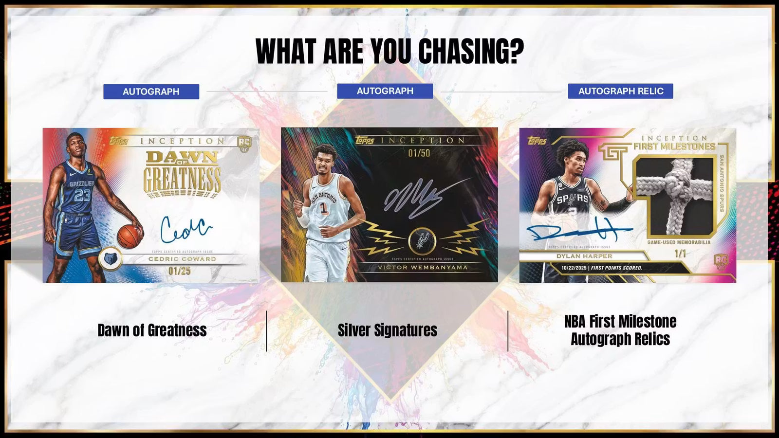 2025-26 Topps Inception Basketball Hobby Trading Cards LV