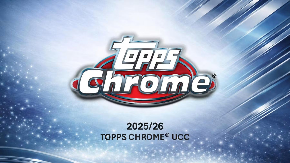 2025-26 Topps Chrome UEFA Club Competitions Soccer Hanger Trading Cards LV