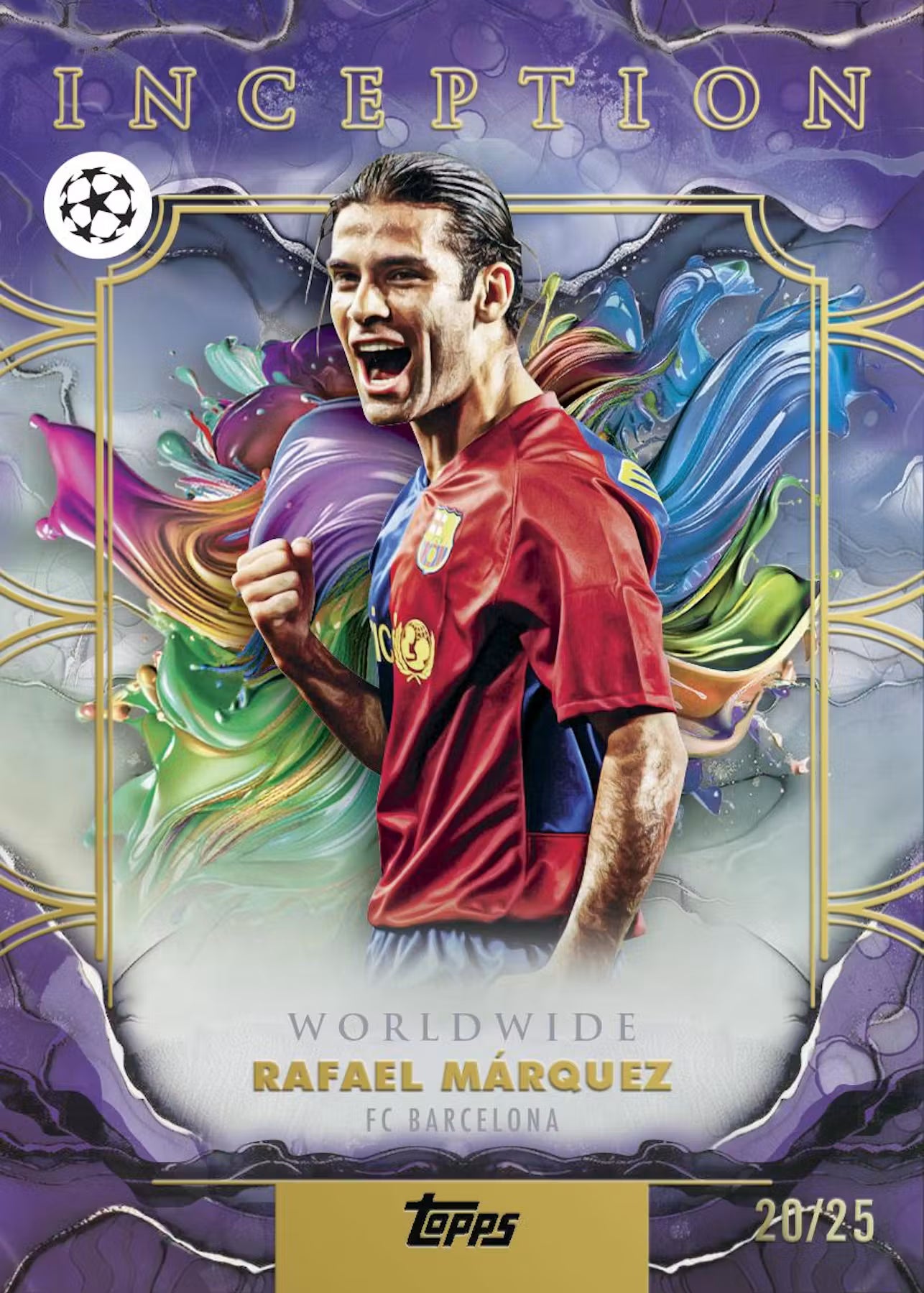 2025-26 Topps Inception UEFA Club Competitions Soccer Hobby Trading Cards