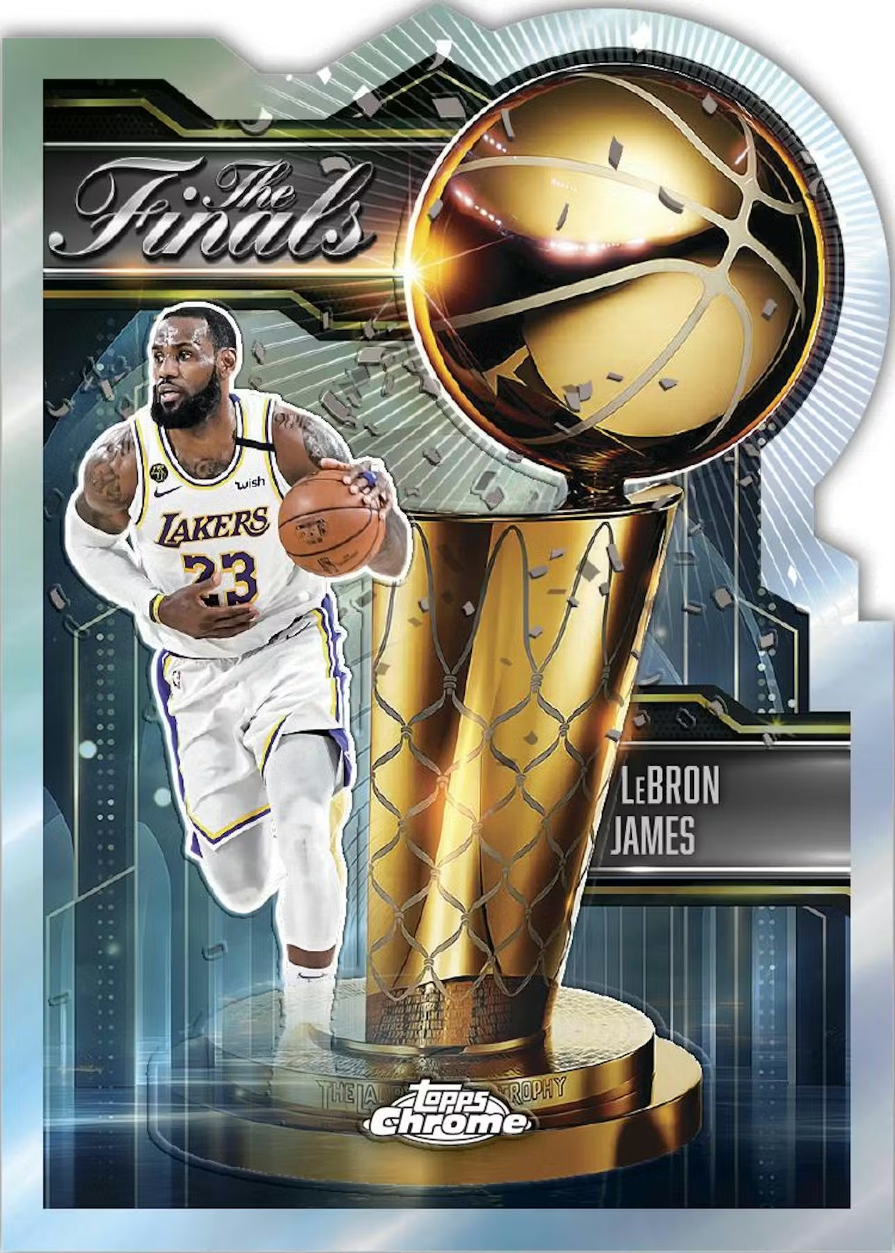 2025-26 Topps Chrome Basketball Jumbo First Day Issue Trading Cards