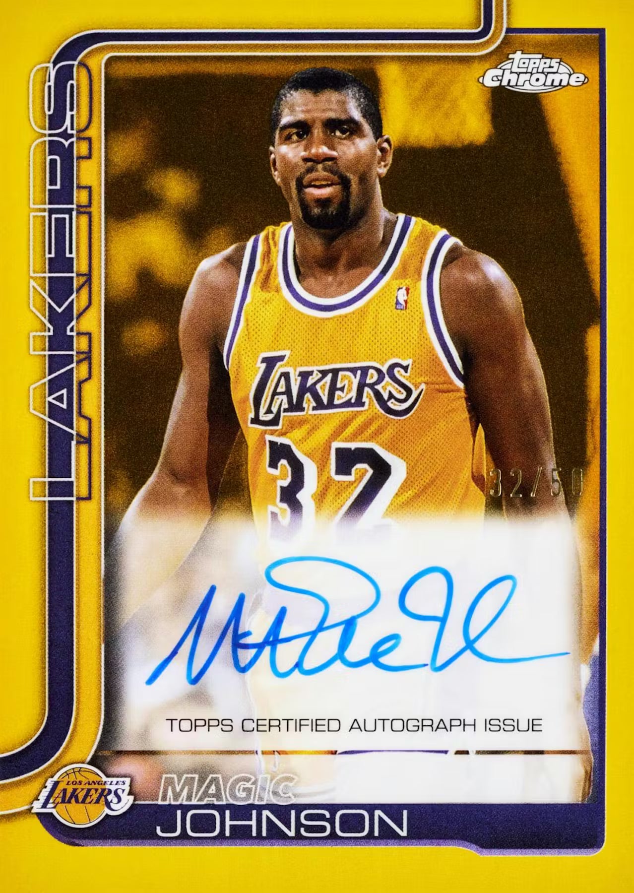 2025-26 Topps Chrome Basketball Jumbo First Day Issue Trading Cards