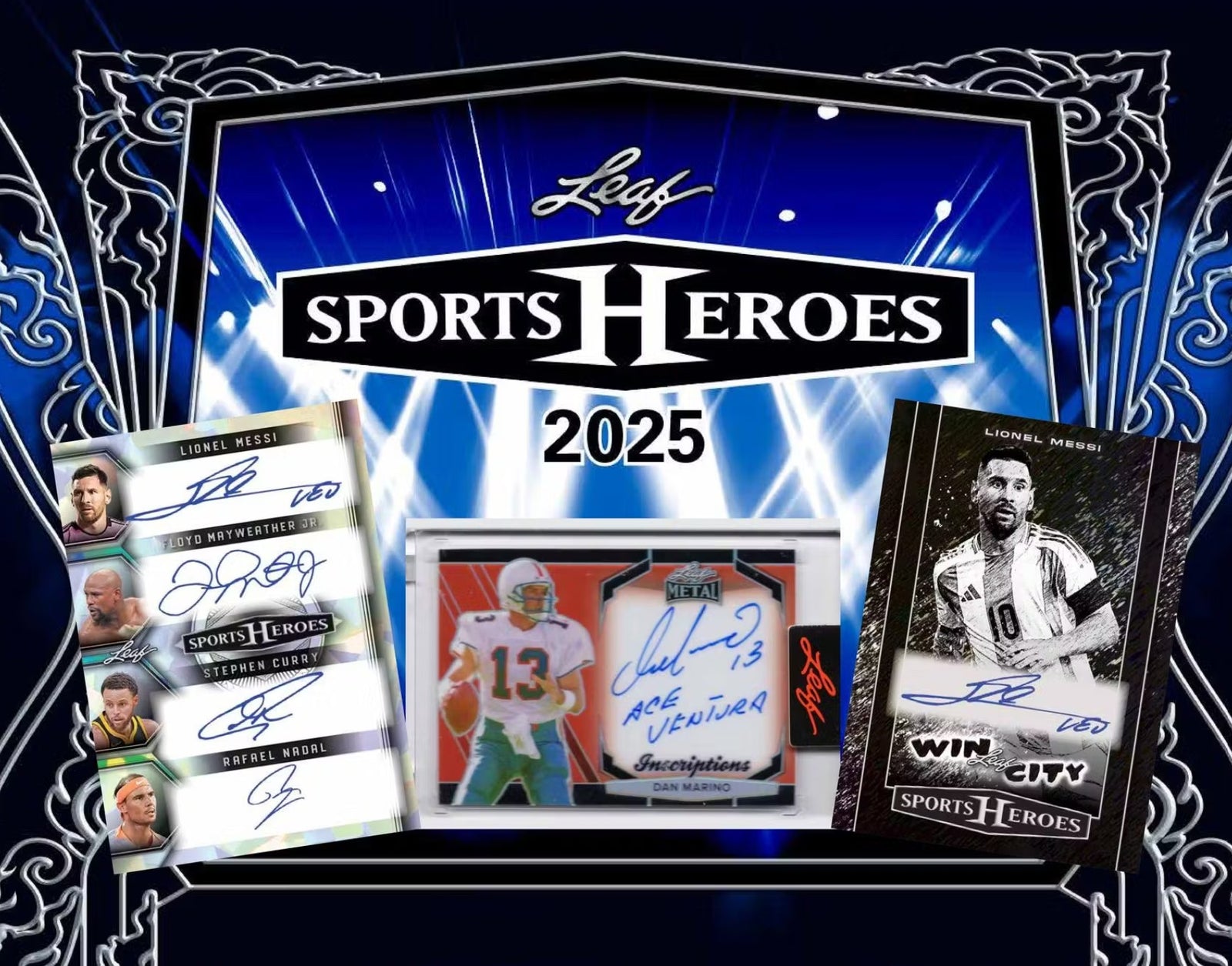 2025 Leaf Metal Sports Heroes Hobby Trading Cards