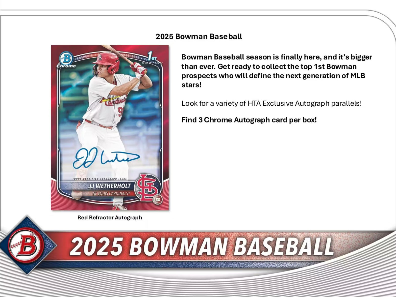 2025 Topps Bowman Baseball Breakers Delight Trading Cards