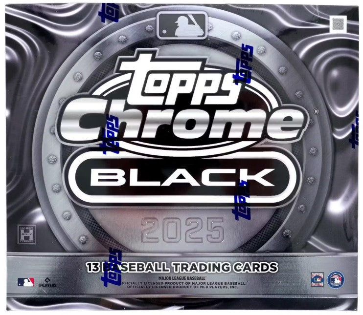 2025 Topps Chrome Black Baseball Hobby Trading Cards