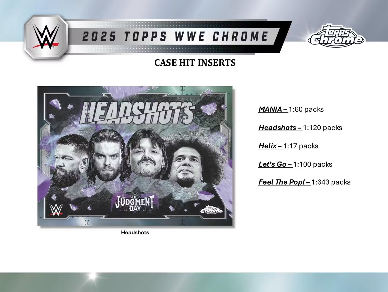 2025 Topps Chrome WWE Breaker Delight Trading Cards