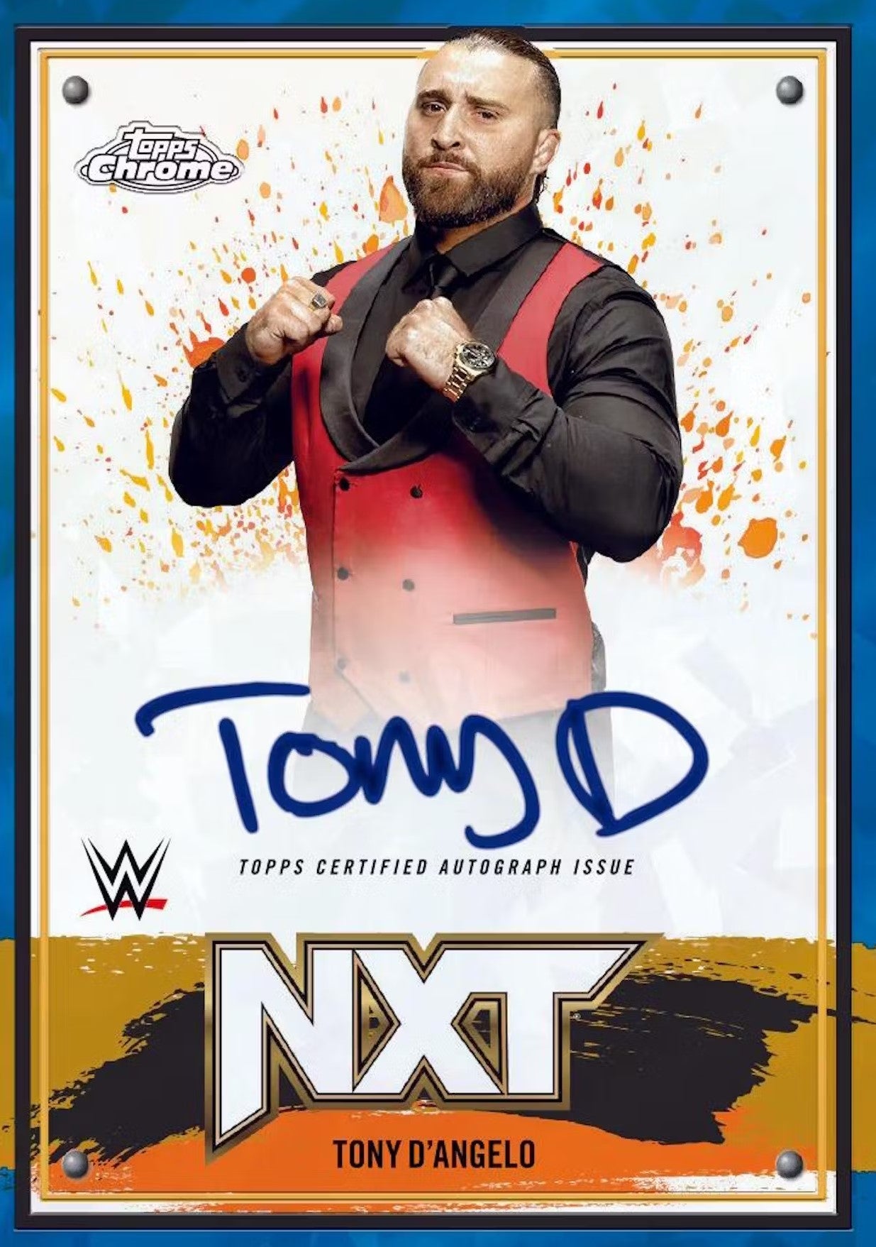 2025 Topps Chrome WWE Sapphire Edition Trading Cards