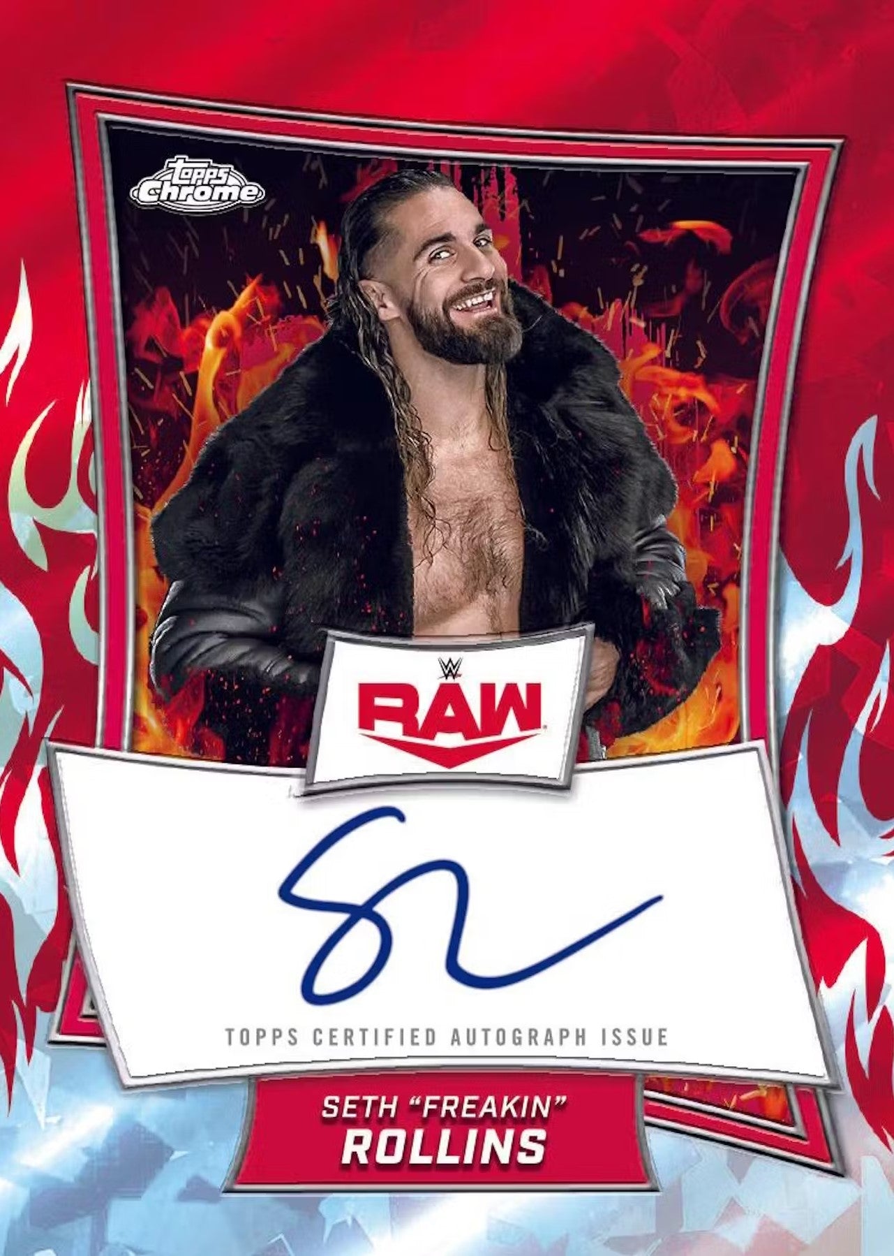 2025 Topps Chrome WWE Sapphire Edition Trading Cards