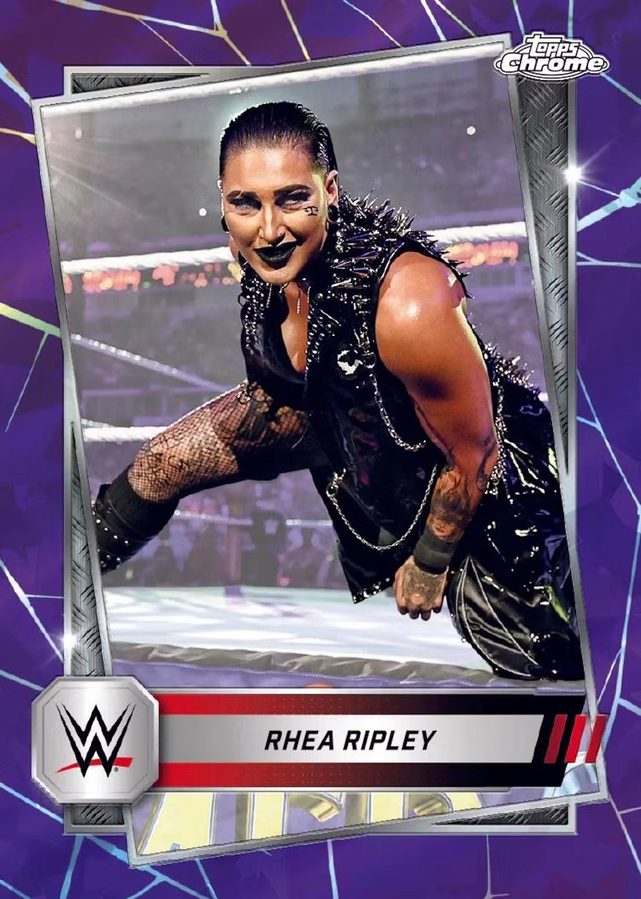 2025 Topps Chrome WWE Sapphire Edition Trading Cards