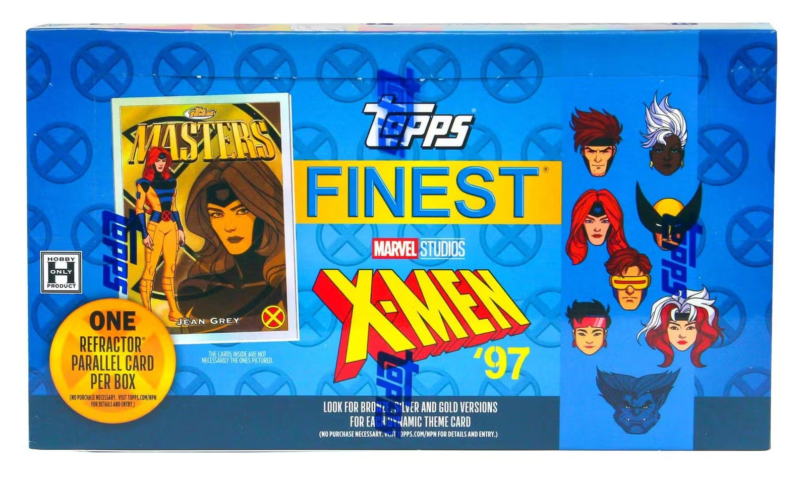 2025 Topps Finest X-Men 97 Hobby Trading Cards