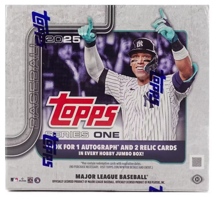 2025 Topps Series 1 Baseball Jumbo Trading Cards