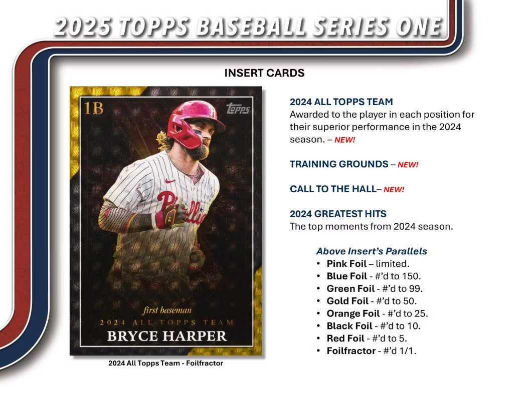 2025 Topps Series 1 Baseball Jumbo Trading Cards