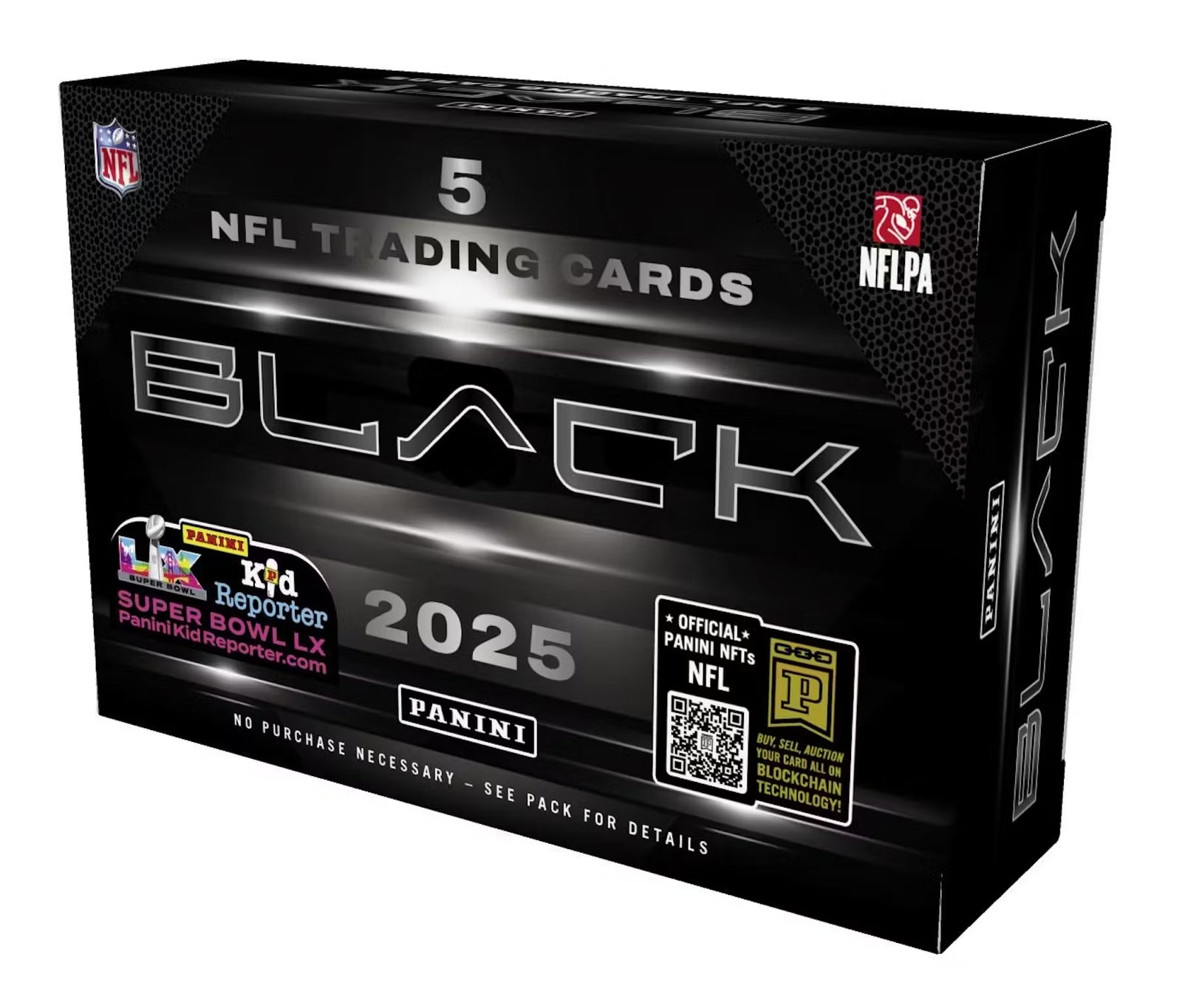 2025 Panini Black Football Hobby Trading Cards