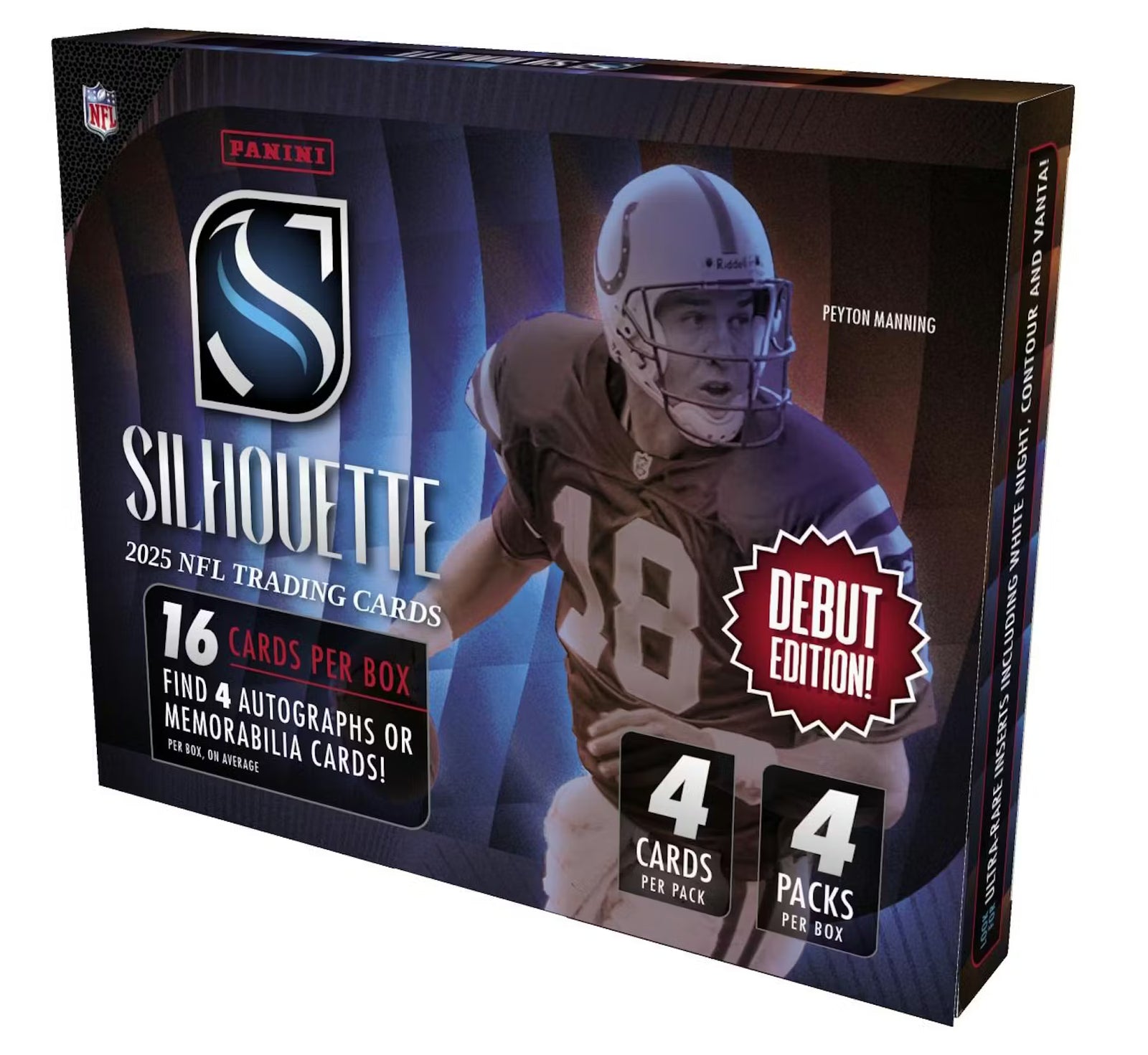 2025 Panini Silhouette Football Hobby Trading Cards