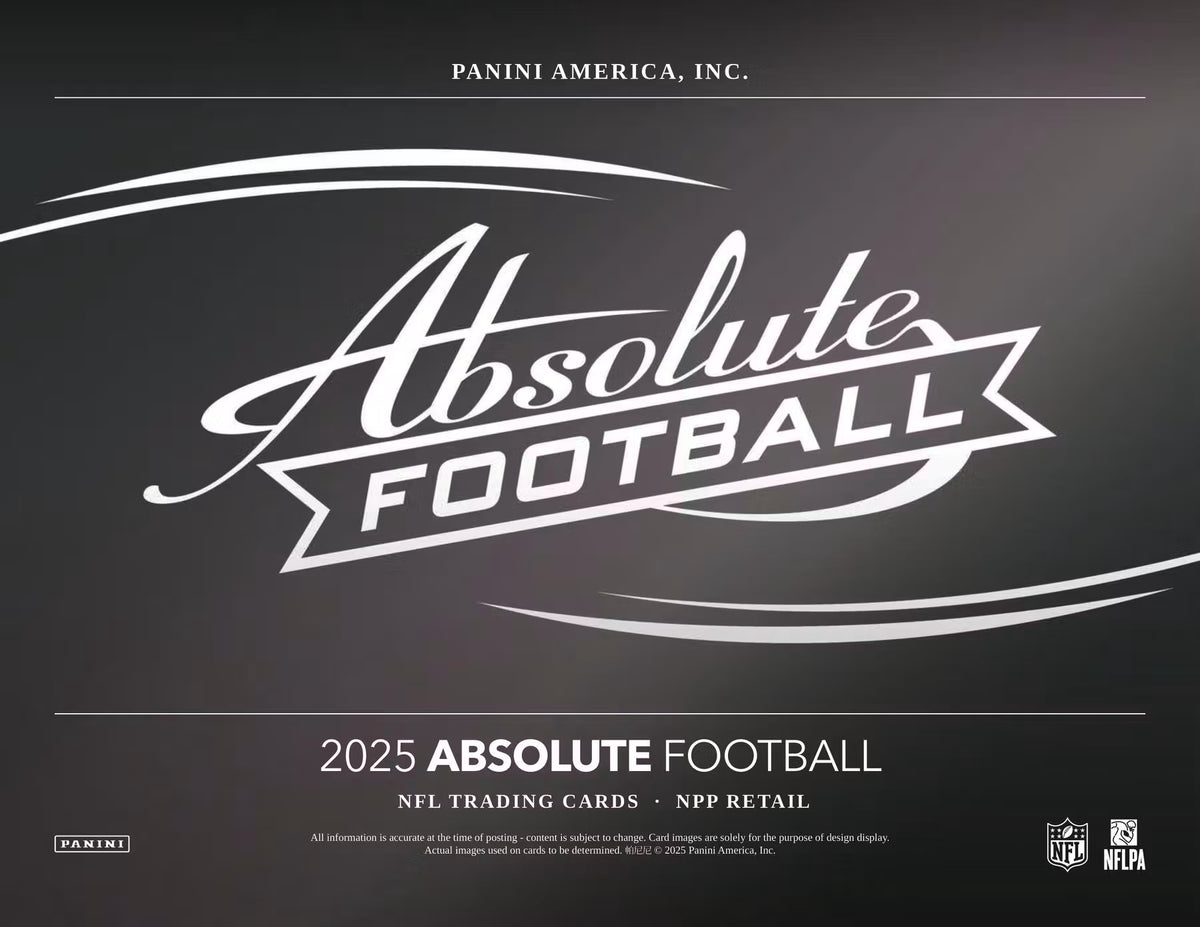 2025 Panini Absolute Football Mega Black Parallels Trading Cards