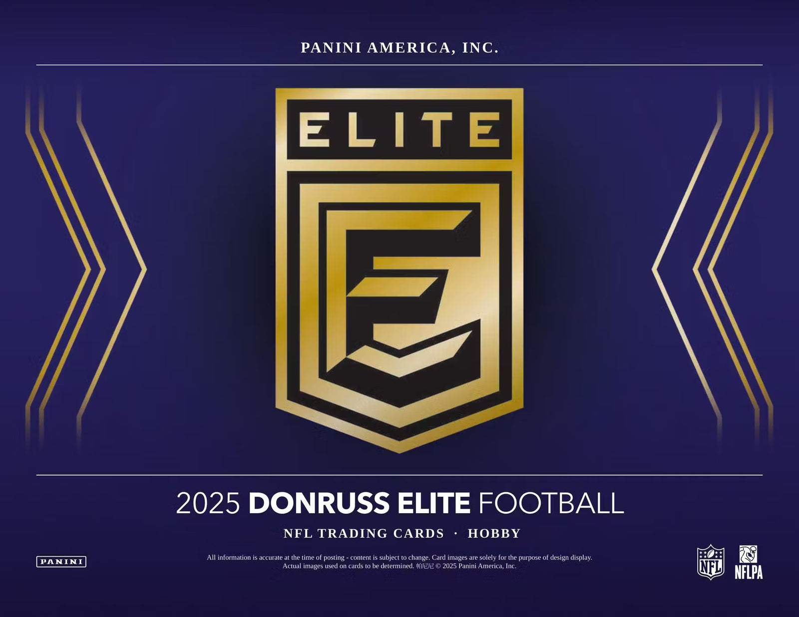 2025 Panini Donruss Elite Football Hobby Trading Cards