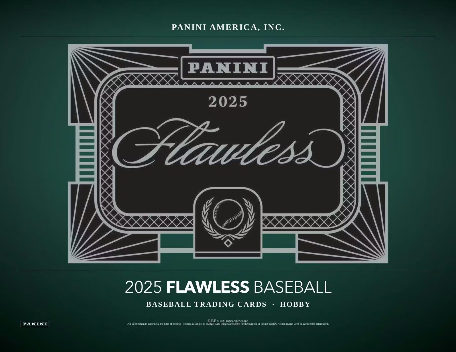 2025 Panini Flawless Baseball Hobby Trading Cards