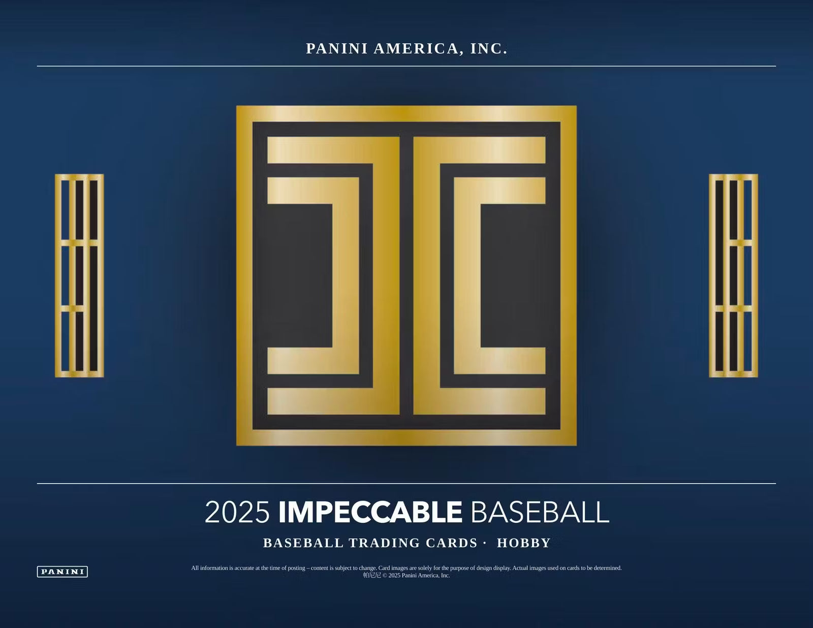 2025 Panini Impeccable Baseball Hobby Trading Cards