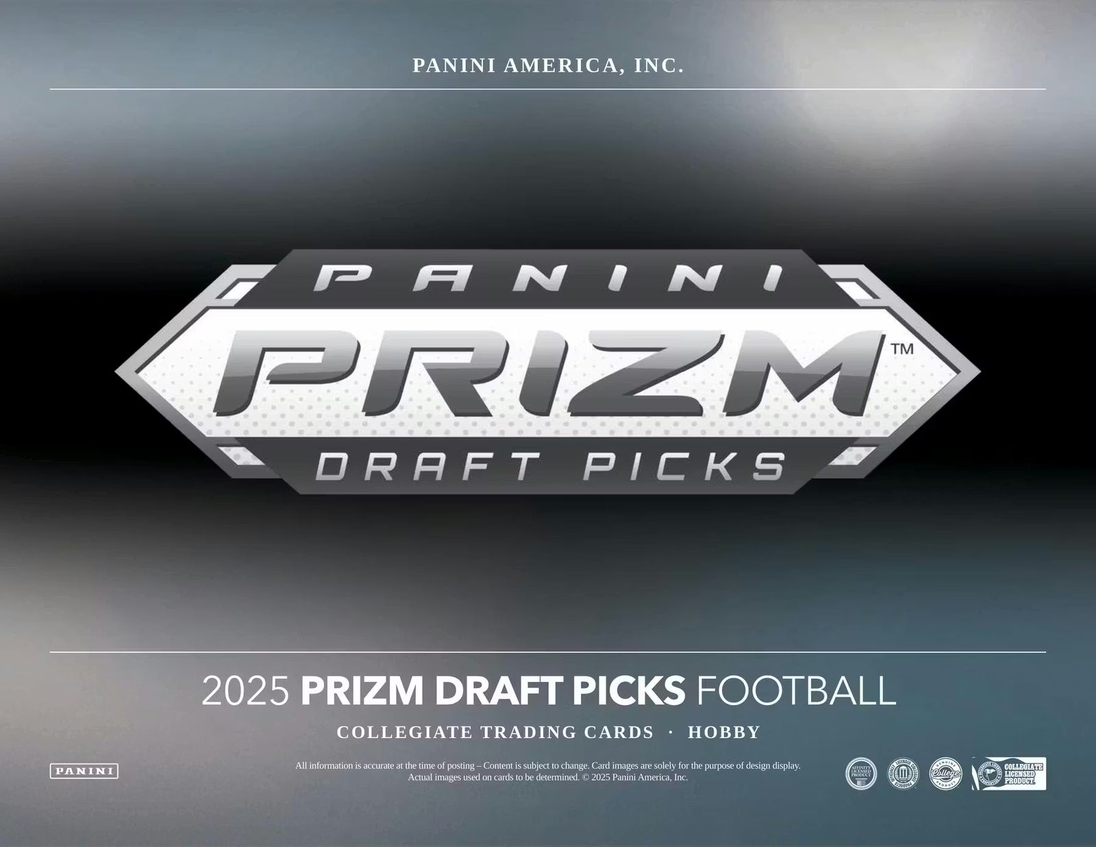 2025 Panini Prizm Draft Picks Collegiate Football Hobby Trading Cards