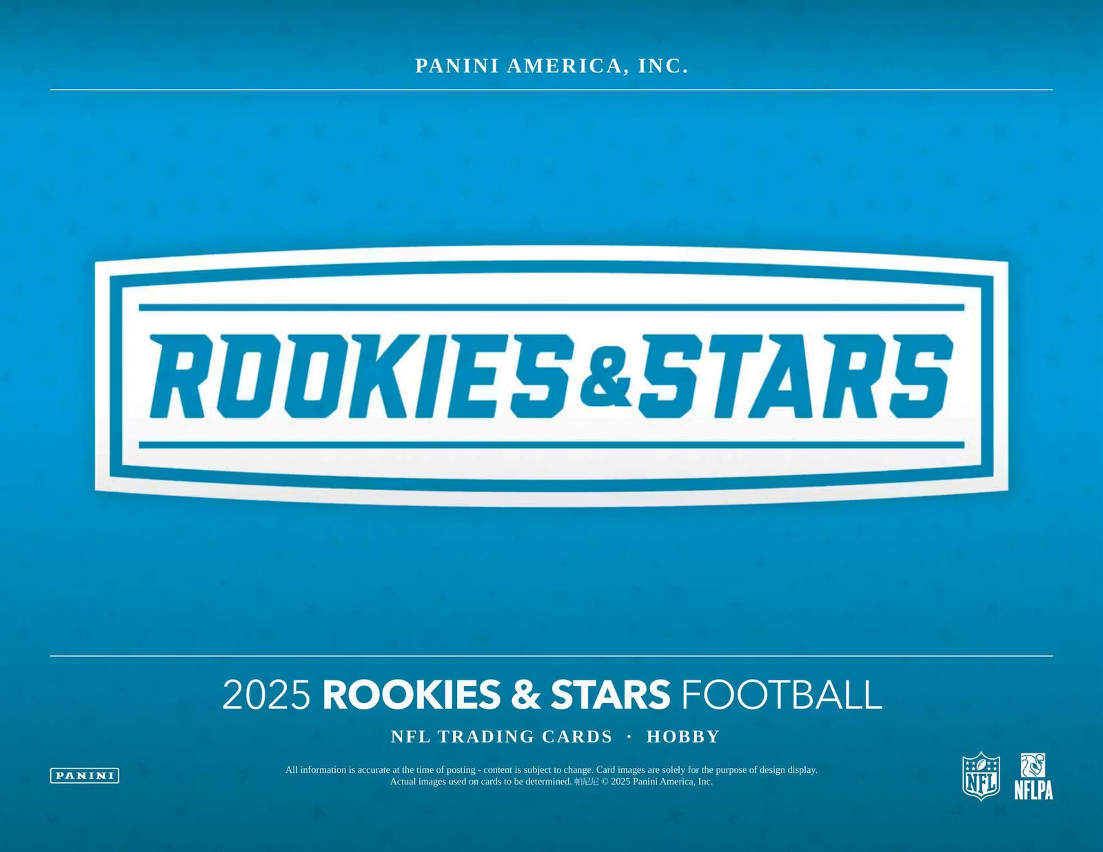 2025 Panini Rookies & Stars Football Hobby Trading Cards